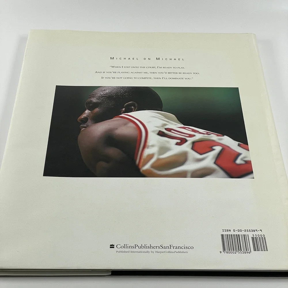 Rare Air Michael on Michael Jordan 1993 First Edition Book Walter Iooss Jr NBA